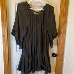 Paisley Vine Metallic Dress